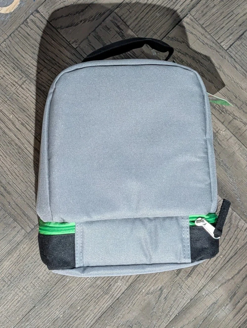Brand New Minecraft Creeper Dual Compartment Insulated Tote Case Lunch Bag